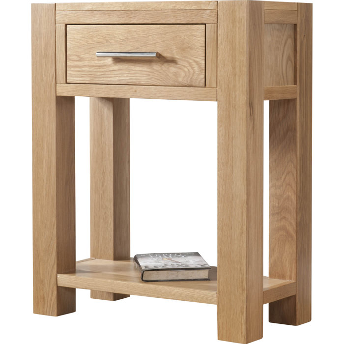 Natur Pur Sydney 60cm Solid Wood Console Table & Reviews Wayfair.co.uk